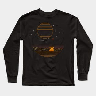 Tower on a Alien Planet Long Sleeve T-Shirt